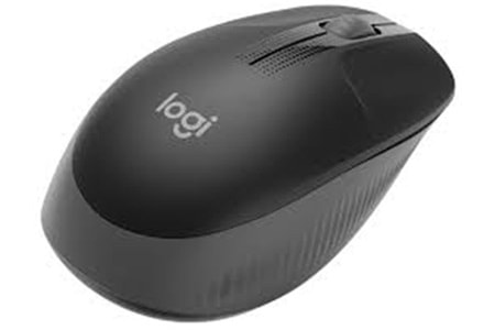 Logitech 910-005905 M190 Kömür Siyahı Büyük Boy Kablosuz Mouse Optik 1000 Dpı Buton