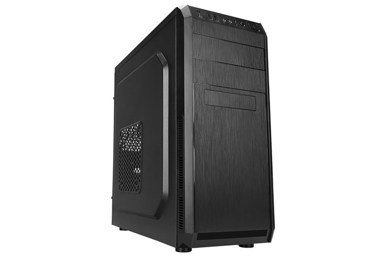 Everest 318B 300W Peak Siyah Metal Panel ATX Mid-T PC Kasası