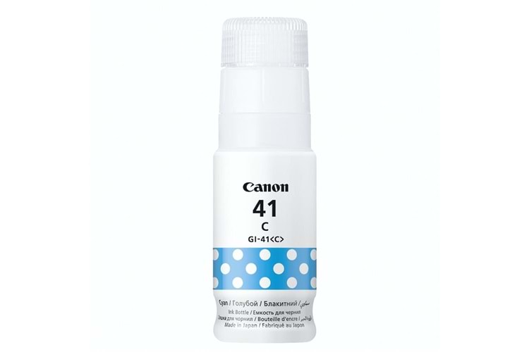 Canon GI-41C Cyan Mavi Şişe Mürekkep G2420-G3420-G3430-G4470-G3470