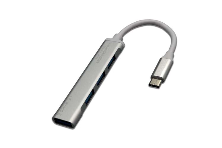 Dexim DHU0003-Dexim Elite USB-Typ-c to 4 Port USB-A Hub