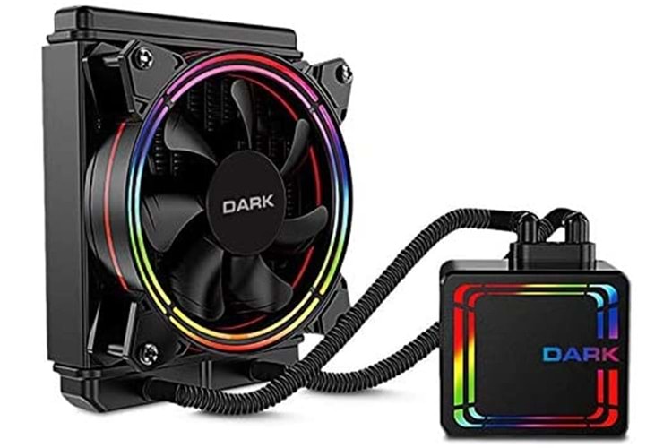 Dark AquaForce W126 12cm FRGB LED Fan + Pompa, Intel & AMD Uyumlu Sıvı Soğutma Sistemi (DKCCW126)