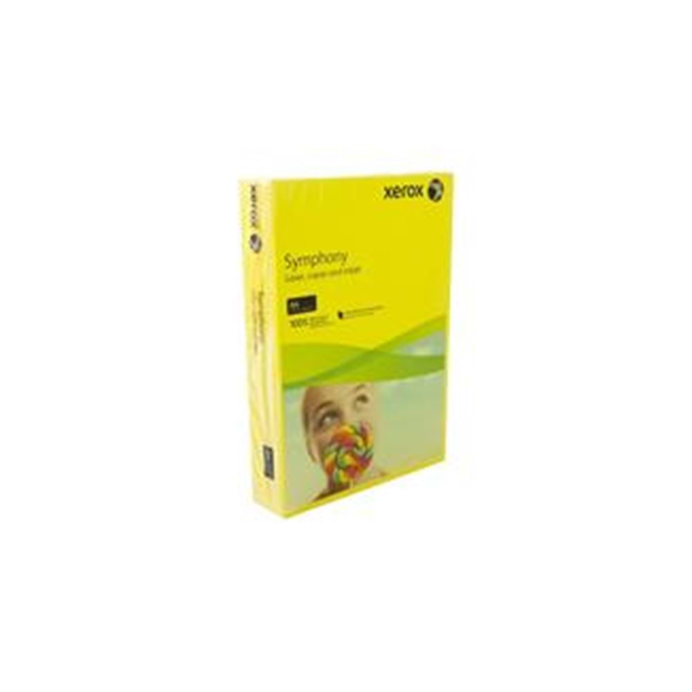 Xerox 3R93975 A4 Symphony Sarı 80gr (=AÇIK SARI)