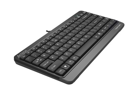 A4 Tech FK11 Q Usb Kablolu Mm Mini Gri Siyah Klavye