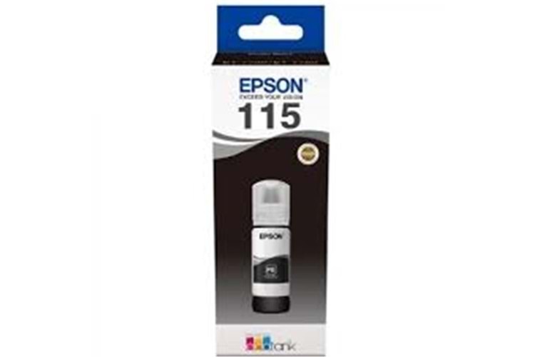 Epson 115 Photo Black Foto Siyah Şişe Mürekkep T07D14A L8160-L8180