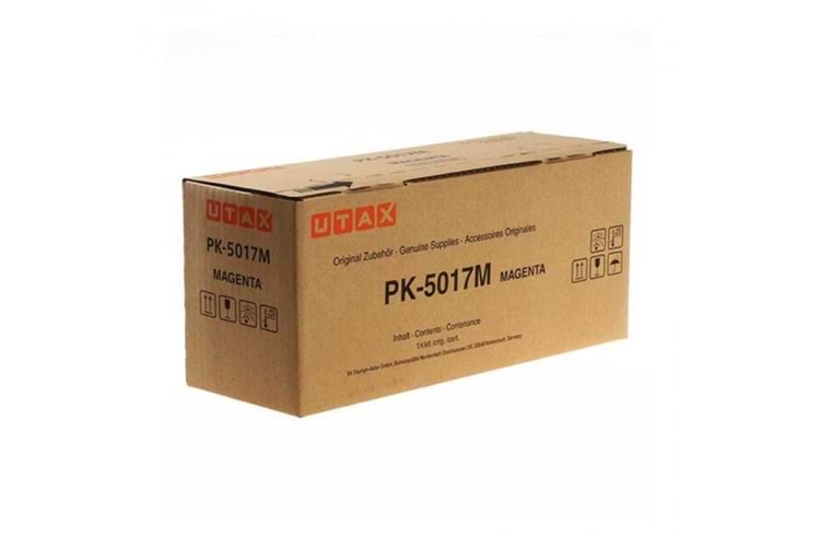 UTAX PK-5017M Magenta Kırmızı Orjinal Fotokopi Toneri C3062-3066 6.000 Sayfa