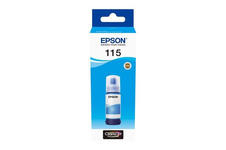 EPSON C13T07D24A (115) Mavi 70ml Tanklı Sistem Mürekkebi