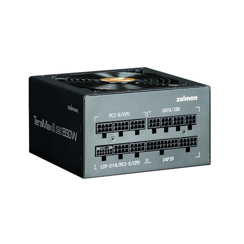 ZALMAN 850W 80+ Gold ZM850-TMX2SE (TeraMaxIISE) PCIE 5.1 Tam Modüler Power Supply