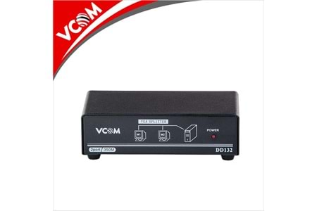 Vcom DD132 1-2 Port 350MHZ Metal Vga Splitter