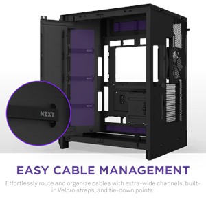 NZXT H9 FLOW RGB 2025 CM-H92FB-P1 Dual-Chamber EATX PC Kasası