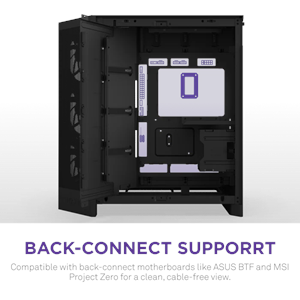 NZXT H9 FLOW RGB 2025 CM-H92FB-P1 Dual-Chamber EATX PC Kasası