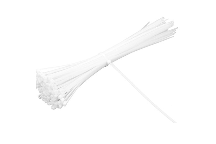 YKB 2,5x203mm 100'lü Paket Kablo Bağı Beyaz