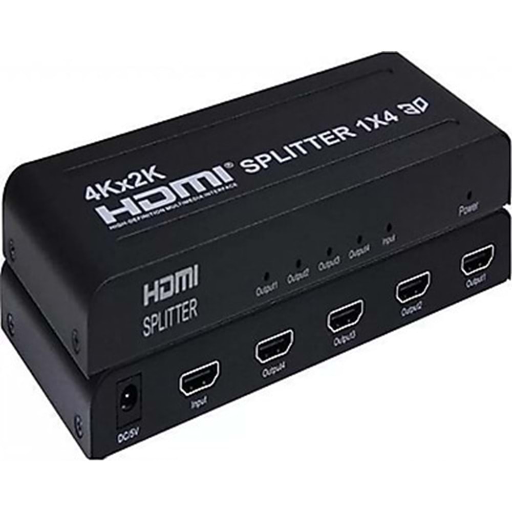 NVC 4port NVC-HDSQP4K4 HDMI Splitter 4K
