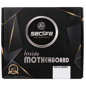 SecLife A520DA1 DDR4 HDMI PCIe 16X v2.0 AM4 mATX