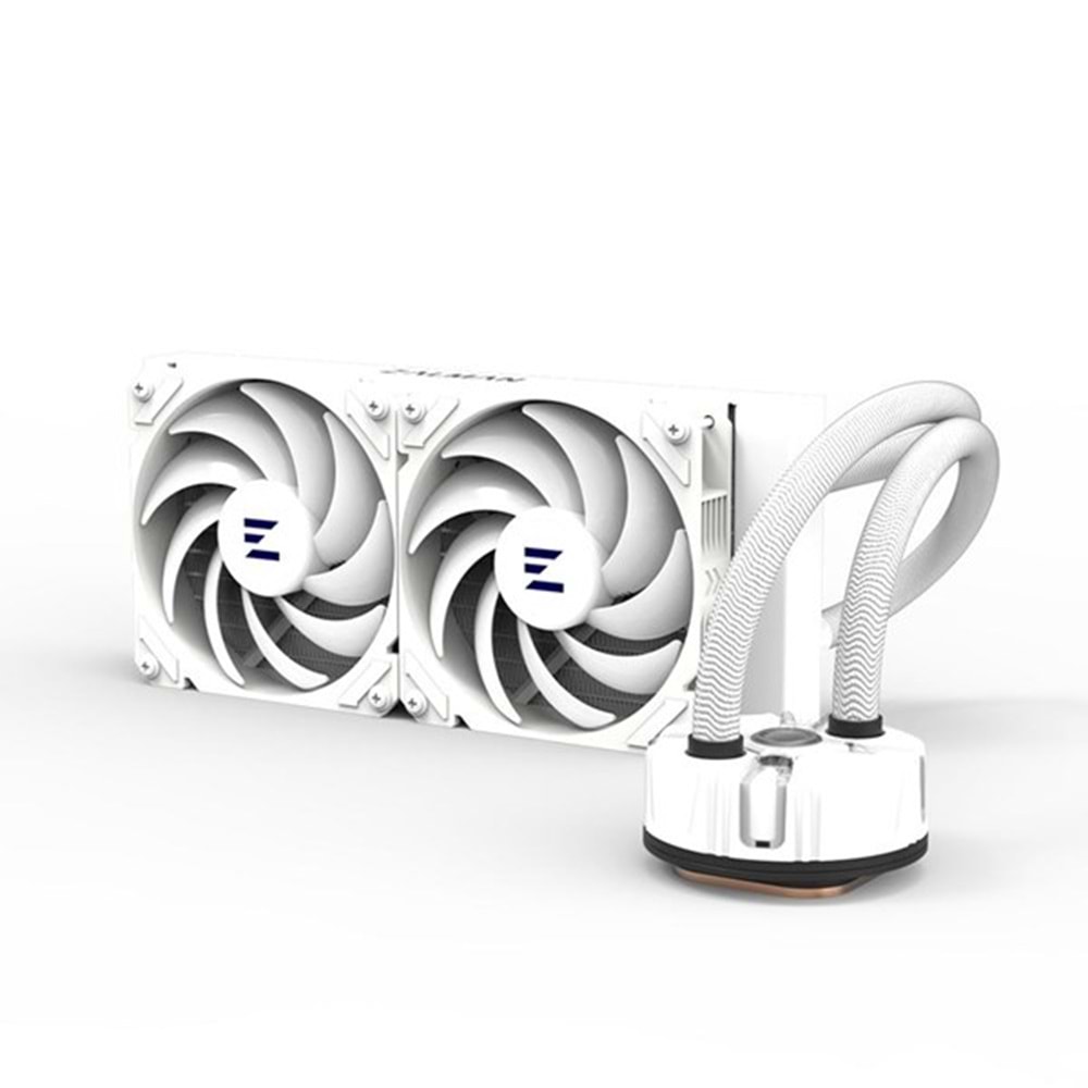 ZALMAN 240mm RESERATOR5-Z24-WH RGB Sıvı Soğutmalı AM5-1700p İşlemci Fanı Beyaz