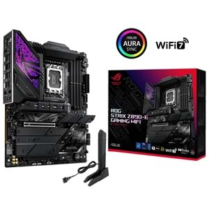 ASUS ROG STRIX Z890-E GAMING WIFI7 DDR5 HDMI-DP TYPEC PCIE 5.0 1851p ATX