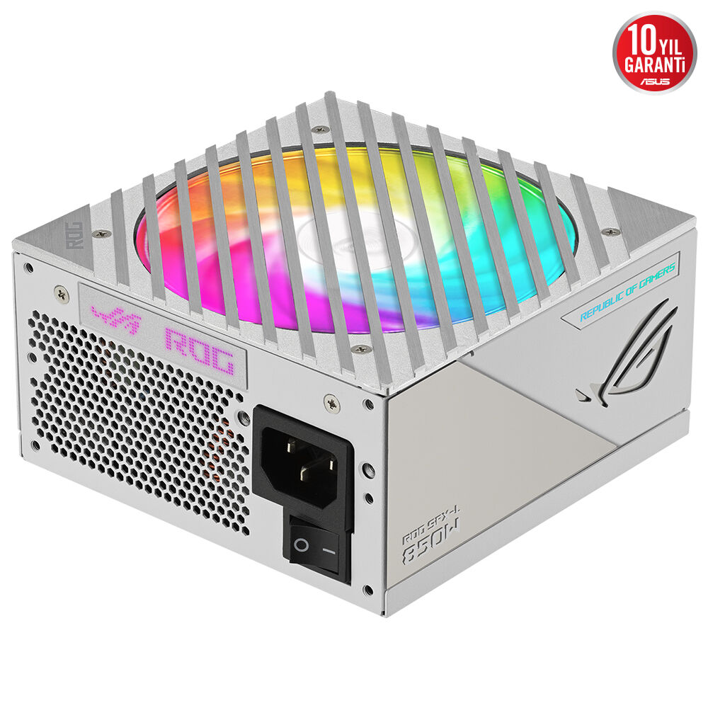 ASUS 850w 80+ Platinum ROG LOKI SFX L 850P Tam Modüler SFX Power Supply Beyaz / 90YE00N2-B0NA00
