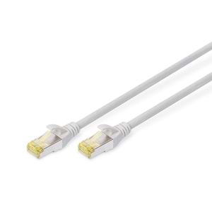 DIGITUS 0.5metre CAT7(CAT6A) S-FTP DK-1644-A-005 Gri Patch Kablo (10'lu Paket)